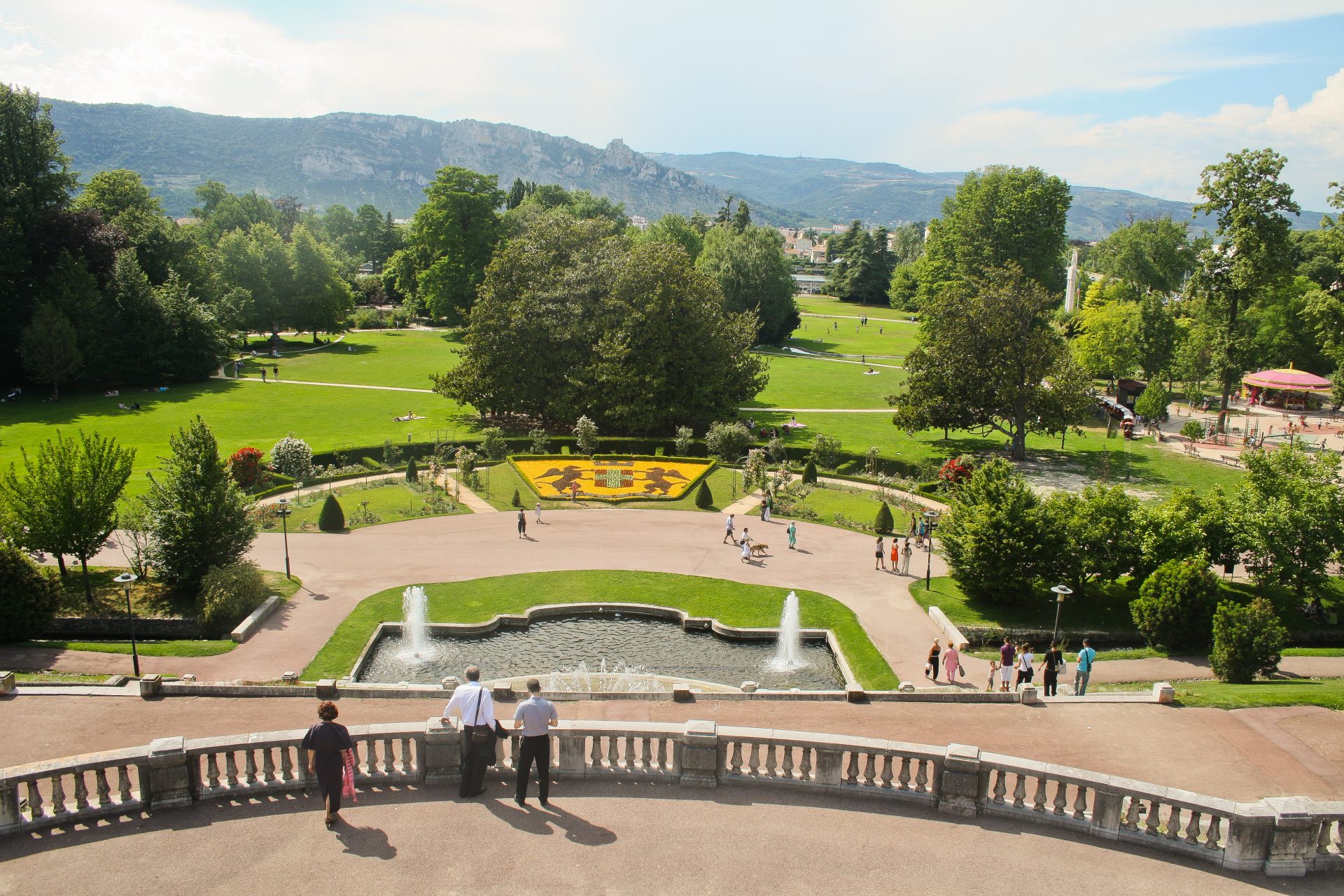 Parc Jouvet à Valence dans la Drôme