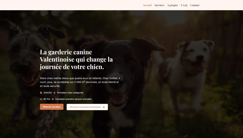 site internet de uniflair.fr